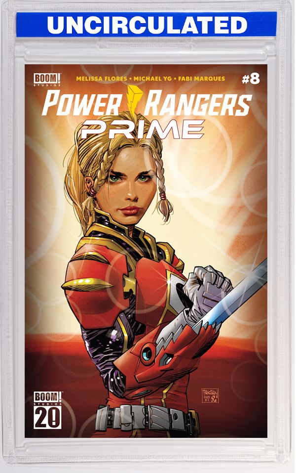 Power Rangers Prime #8 C Boom 20th Anniversary Variant (Dressed, Panosian)