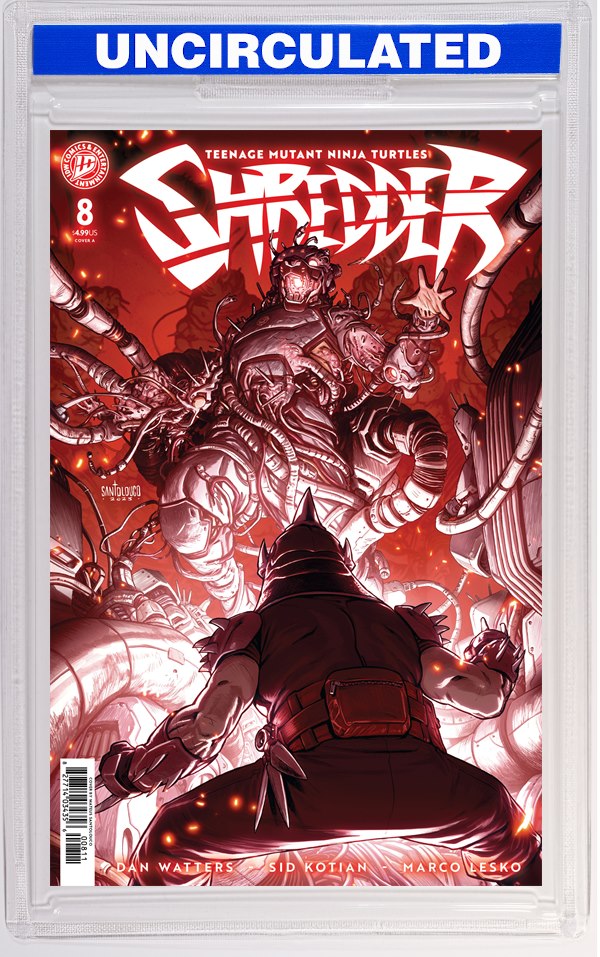 Teenage Mutant Ninja Turtles: Shredder #8 Cover A (Santolouco)