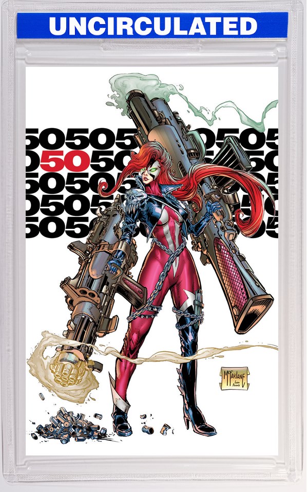 Spawn Scorched #50 CVR F INC Todd McFarlane Virgin VAR