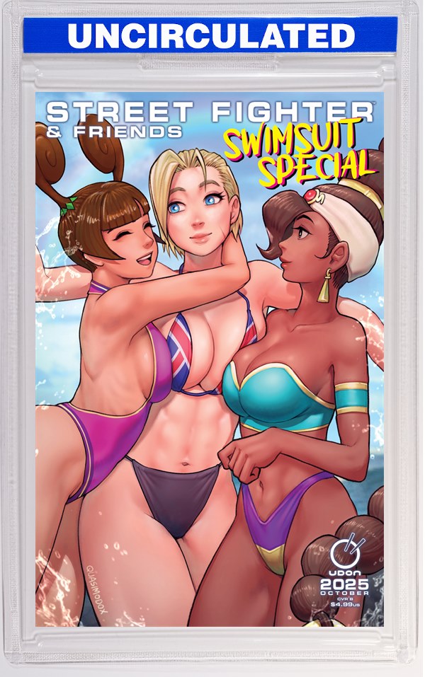 2025 Street Fighter & Friends Swimsuit Special #1 (One Shot) CVR B Quasimodox VAR