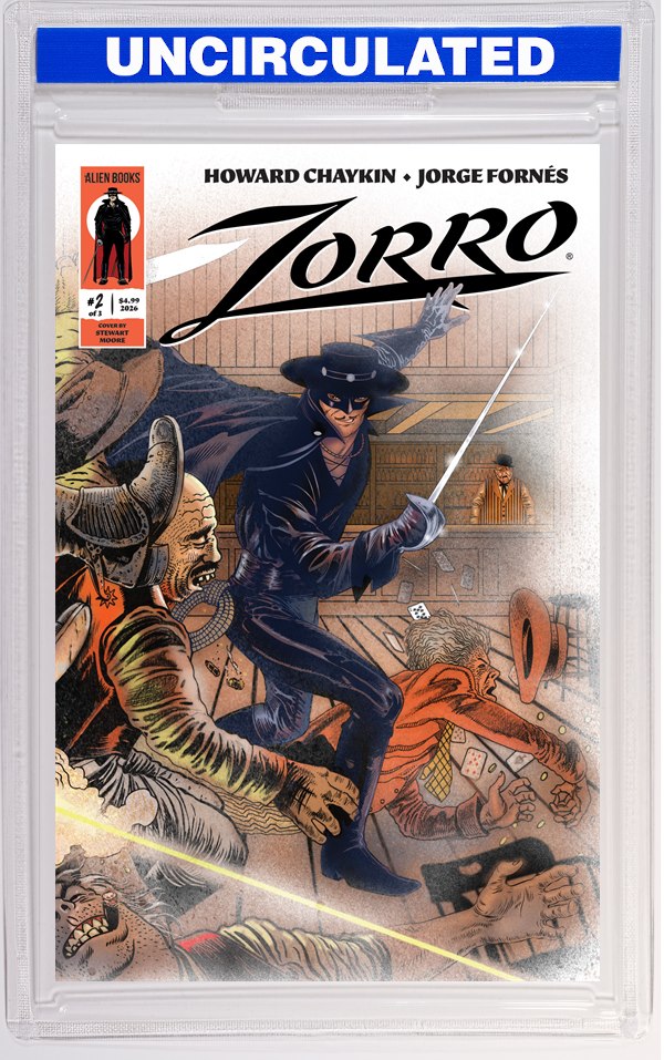 Zorro #2 Cover A (Moore Wraparound Variant)