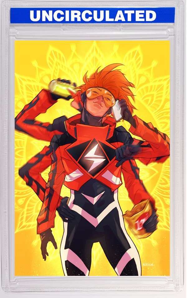 Absolute Flash #11 CVR D Karl Kerschl Card Stock VAR