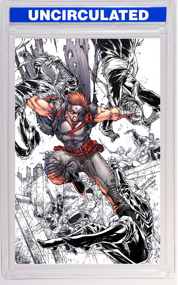 Final Boss #3 CVR E INC Brett Booth Spot Color VAR (MR)