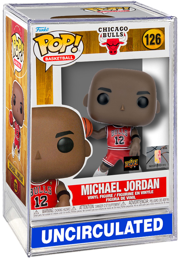 Michael Jordan Chicago Bulls #12 Funko Pop! #126 – Upper Deck Exclusive