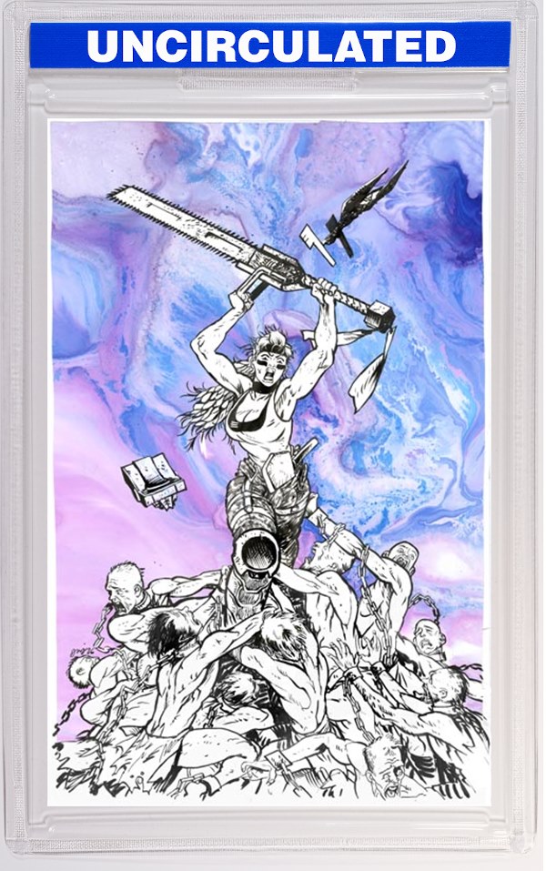 Chainkata #1 CVR H INC Daniel Warren Johnson Raw Art VAR