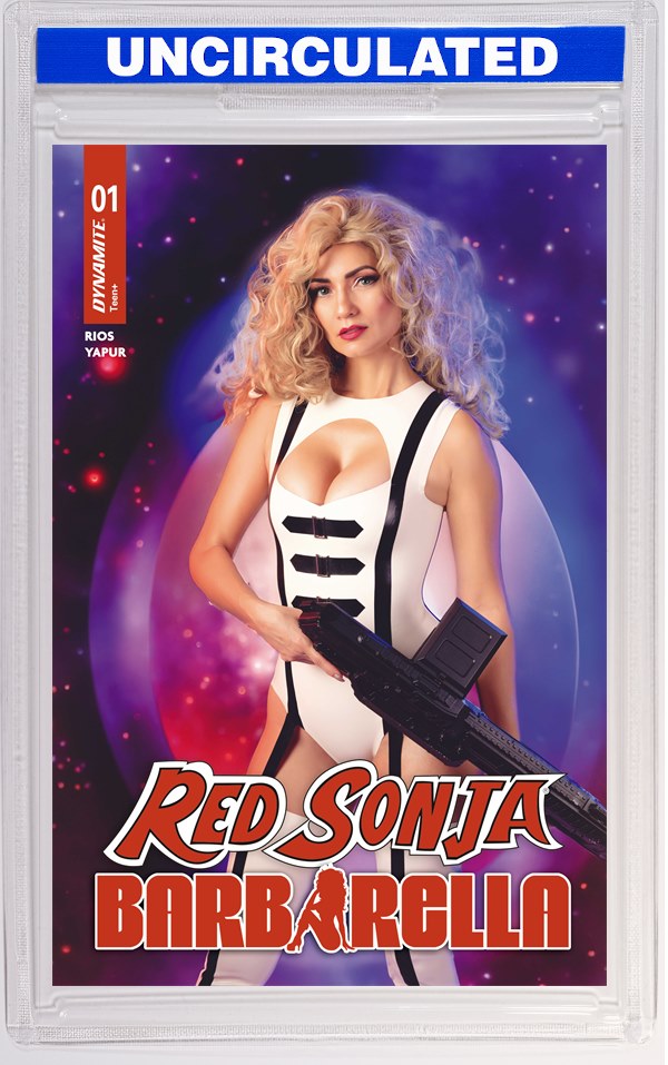 Red Sonja Barbarella #1 CVR E Cosplay Ivy Barbarella VAR