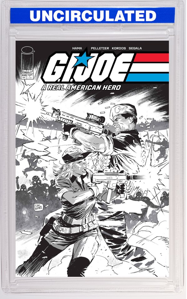 GI Joe A Real American Hero #335 CVR B Lee Weeks B&W VAR