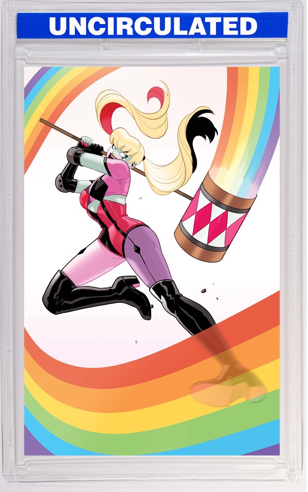 Harley Quinn #63 CVR E Stephen Byrne DC Pride Card Stock VAR