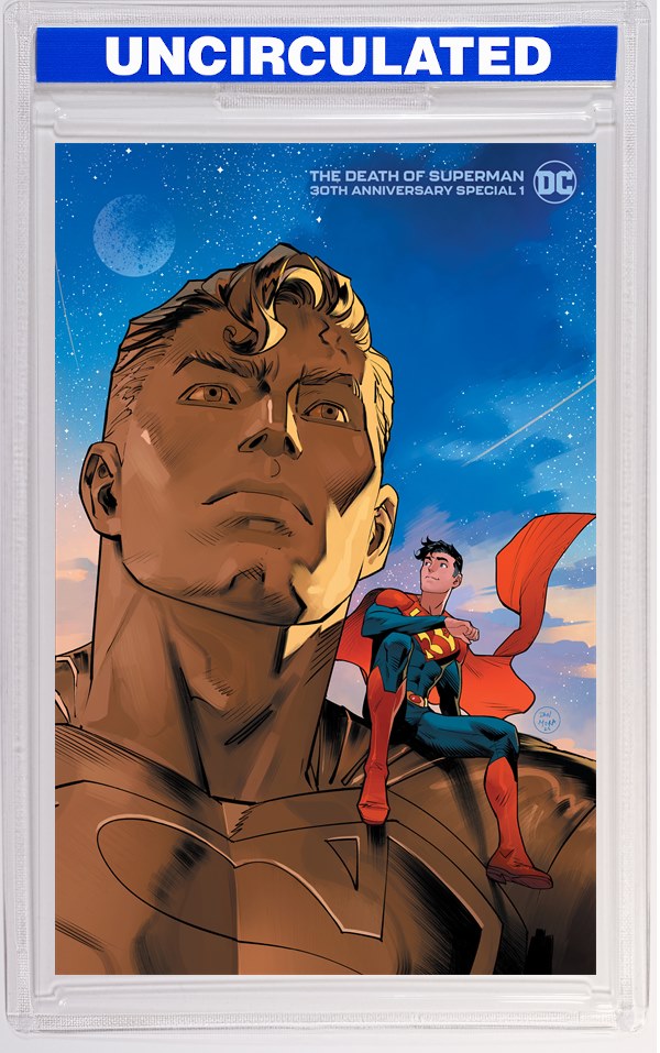 DEATH OF SUPERMAN 30TH ANNIVERSARY SPECIAL #1 (ONE-SHOT) CVR D DAN MORA JON KENT VAR
