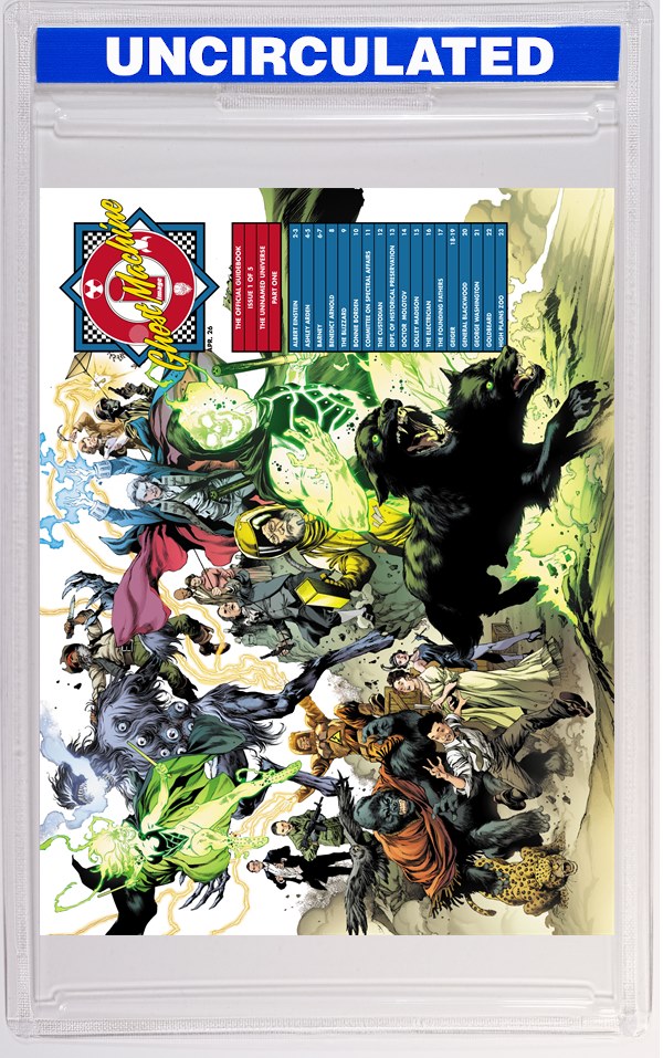 Ghost Machine The Official Guidebook #1 (Of 5) CVR C Ivan Reis & Danny Miki Wraparound VAR