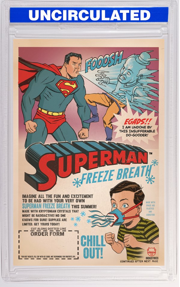 Superman #25 CVR I INC Dave Johnson Card Stock VAR