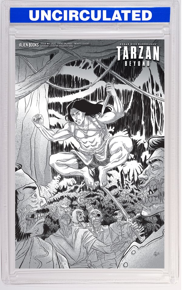 Tarzan Beyond #4 Variant D (King B&W)
