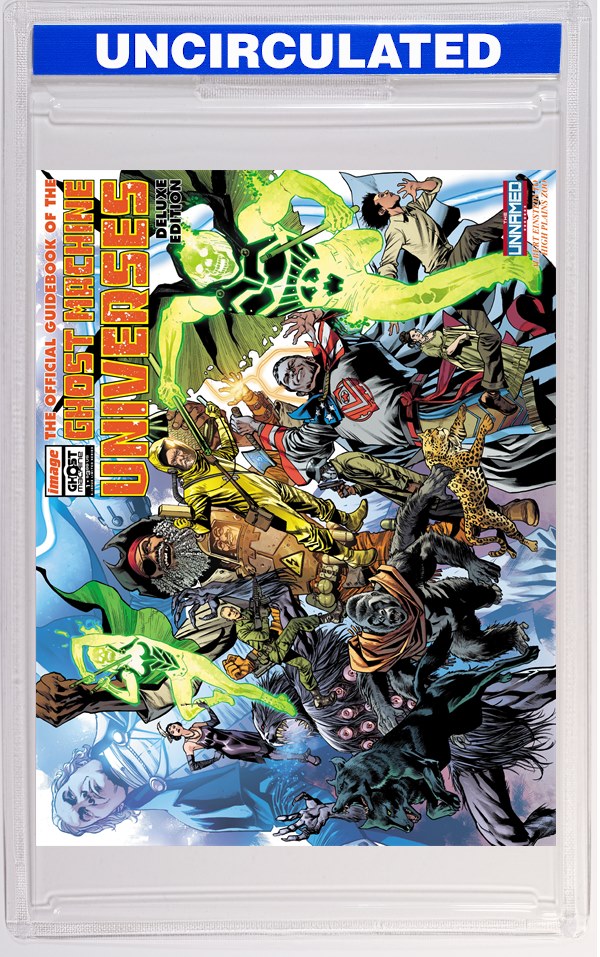 Ghost Machine The Official Guidebook #1 (Of 5) CVR B Bryan Hitch & Brad Anderson Wraparound VAR