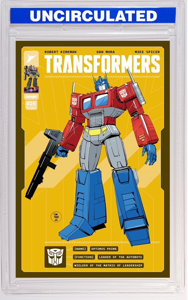 Transformers #26 CVR E INC Dan Mora & Andres Juarez VAR