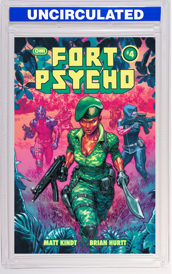 Fort Psycho #4 Cover B Lewis Larosa VAR