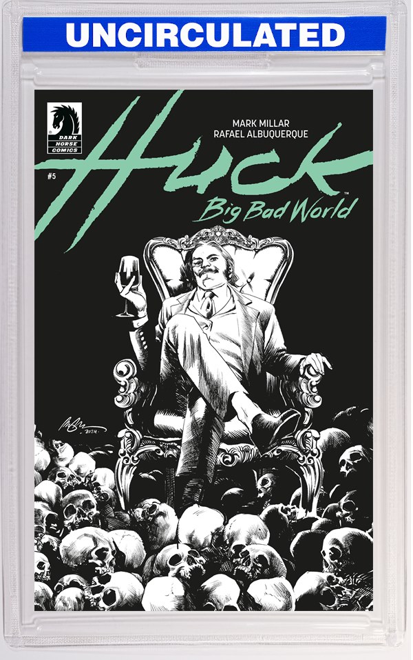 Huck: Big Bad World #5 (CVR B) (B&W) (Rafael Albuquerque)