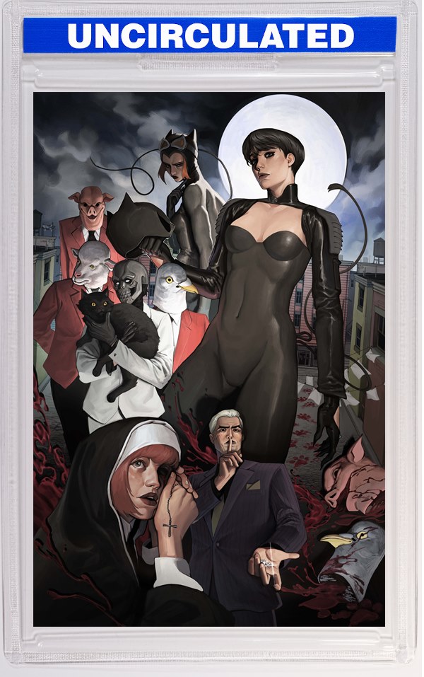 Catwoman #86 CVR E Manny Vincent Carbonilla Things To Come Card Stock VAR