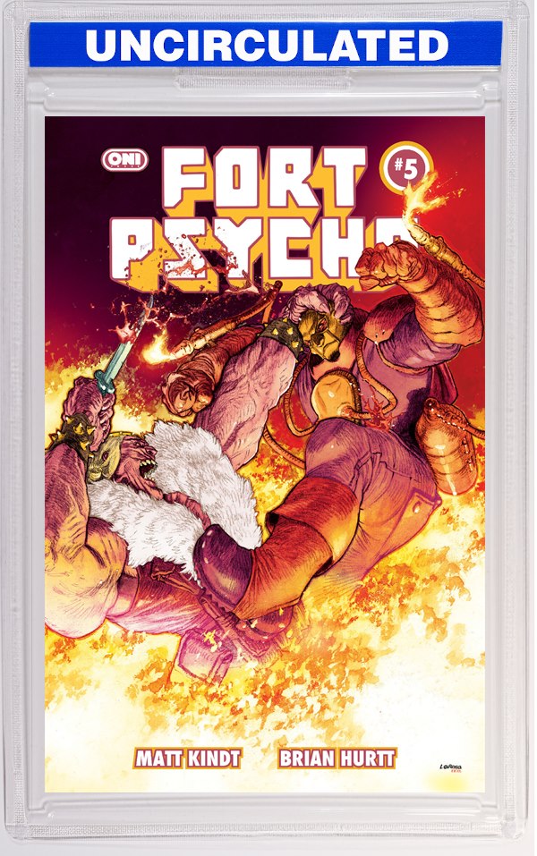 Fort Psycho #5 Cover B Lewis LaRosa VAR