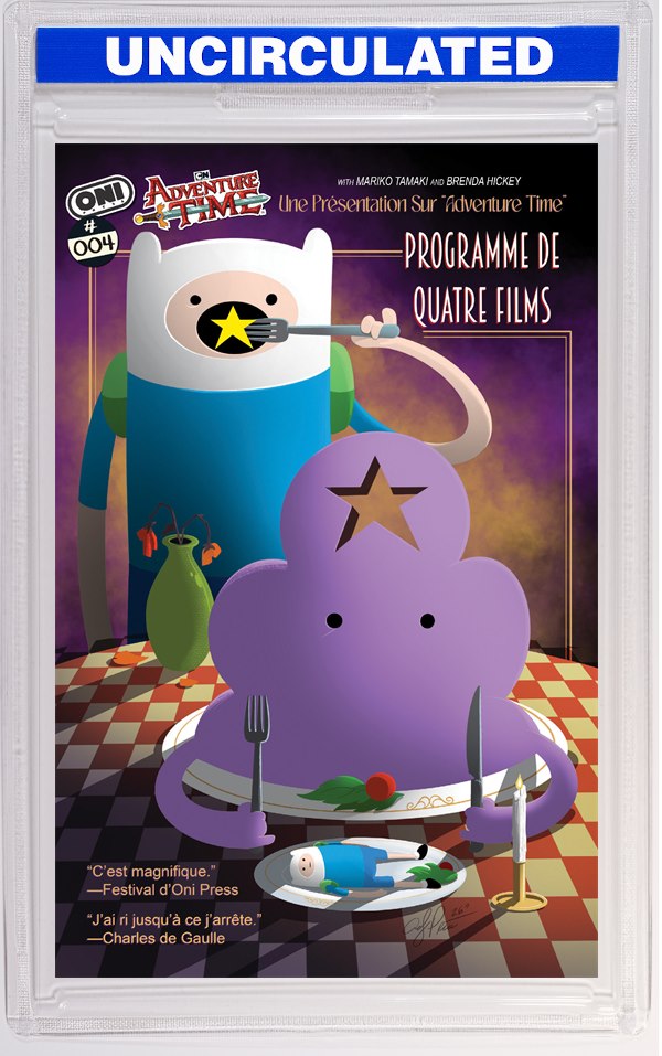 Adventure Time Quadruple Feature #4 CVR C INC Andy Price VAR