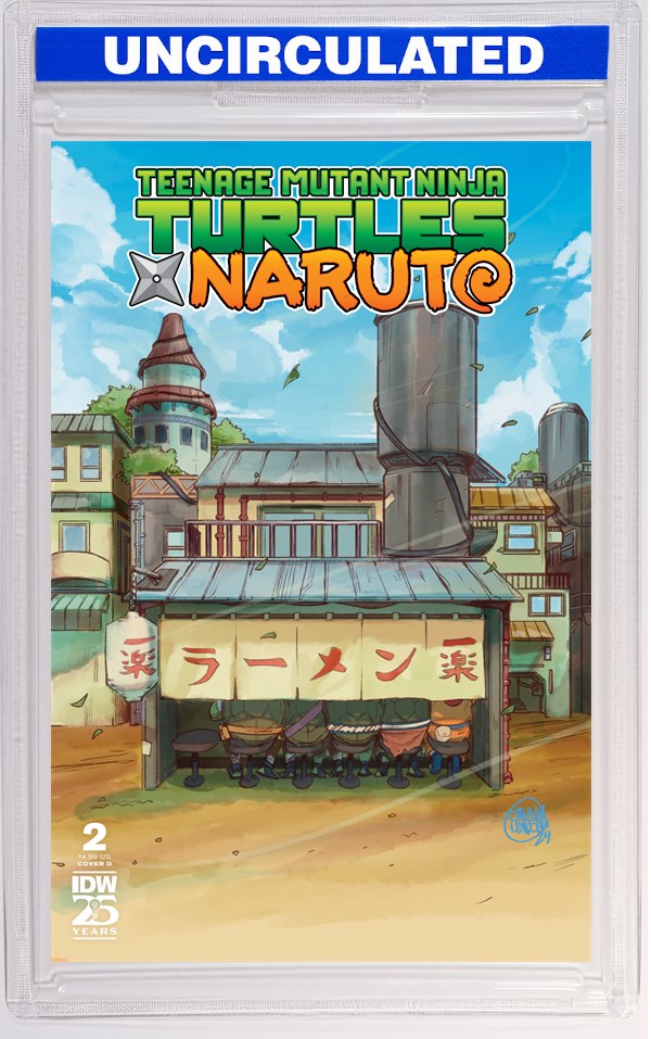 Teenage Mutant Ninja Turtles X Naruto #2 Variant D (Lindsay)