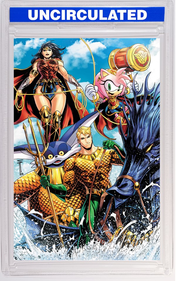 DC X Sonic The Hedgehog Metal Legion #5 (Of 5) CVR C Serg Acuna Card Stock VAR