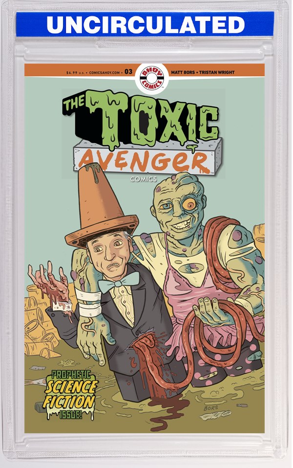 Toxic Avenger Comics #3 CVR B Matt Bors Unlock VAR (MR)
