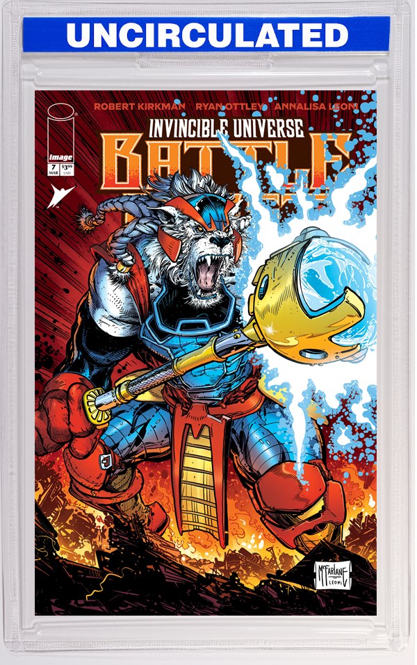 Invincible Universe Battle Beast #7 CVR B Todd McFarlane & Annalisa Leoni VAR