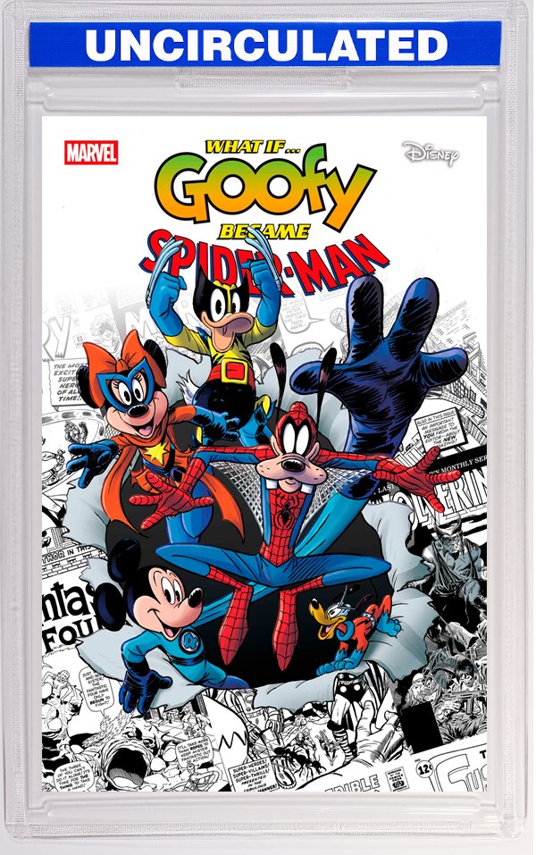 Marvel & Disney: What If...? Goofy Became Spider-Man #1 Andrea Feccero Variant