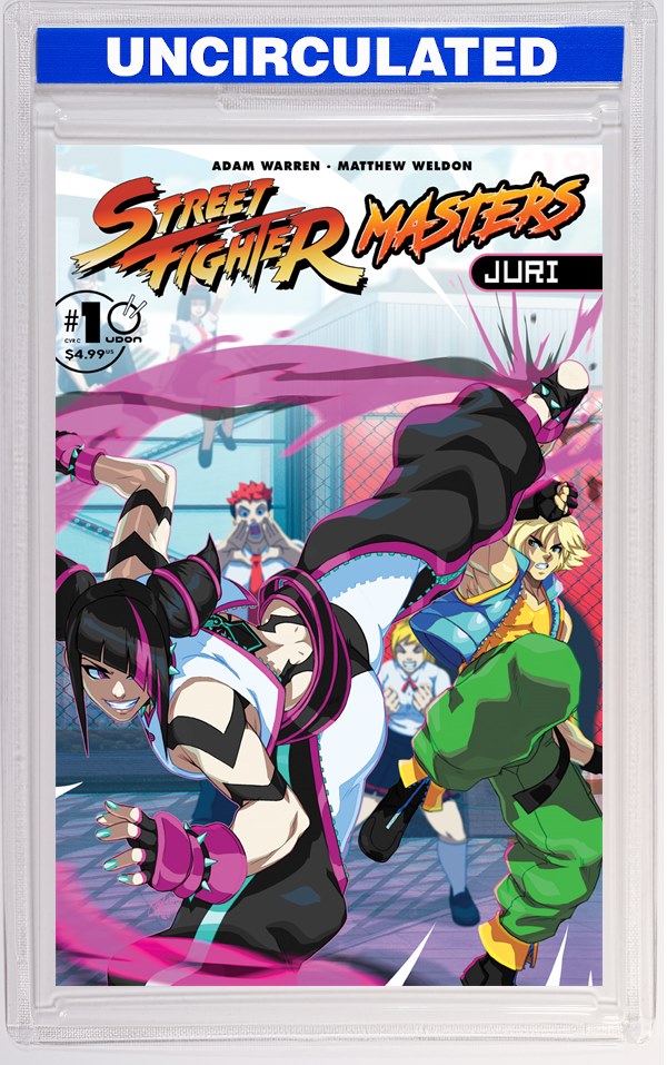 Street Fighter Masters Juri #1 (One Shot) CVR C Tovio Rogers VAR