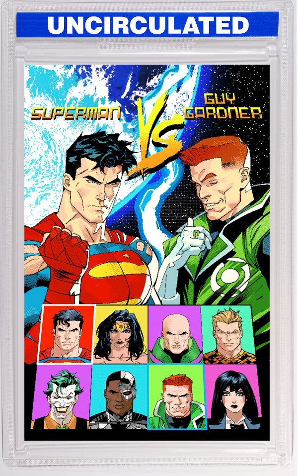 DC K.O. #3 (Of 5) CVR G Dan Mora Bracket Special Effect Card Stock VAR