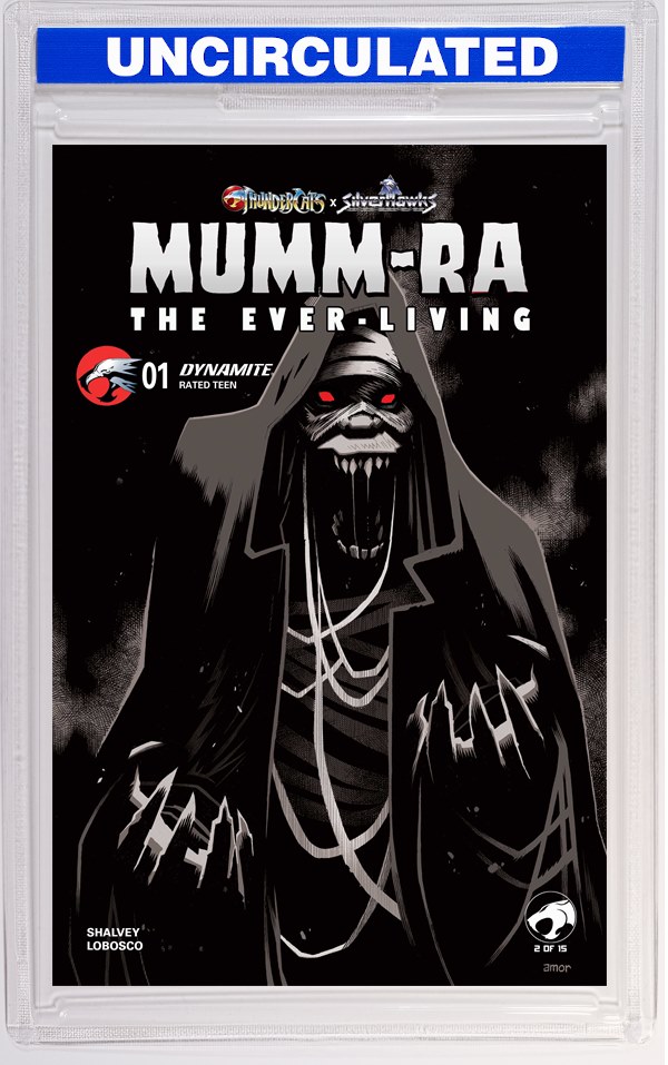 Mummra The Everliving #1 CVR K INC John Amor B&W VAR