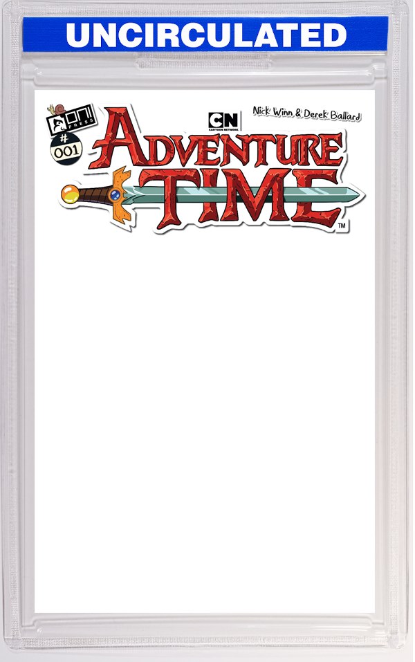 Adventure Time (2025) #1 CVR E Blank Sketch VAR