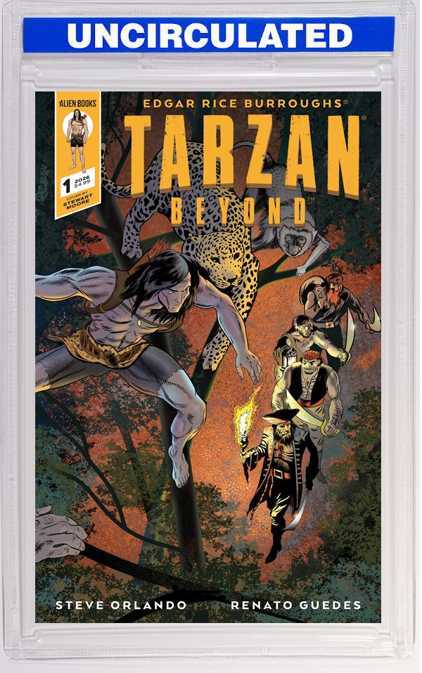 Tarzan Beyond #1 Variant C (Moore Wraparound Variant)