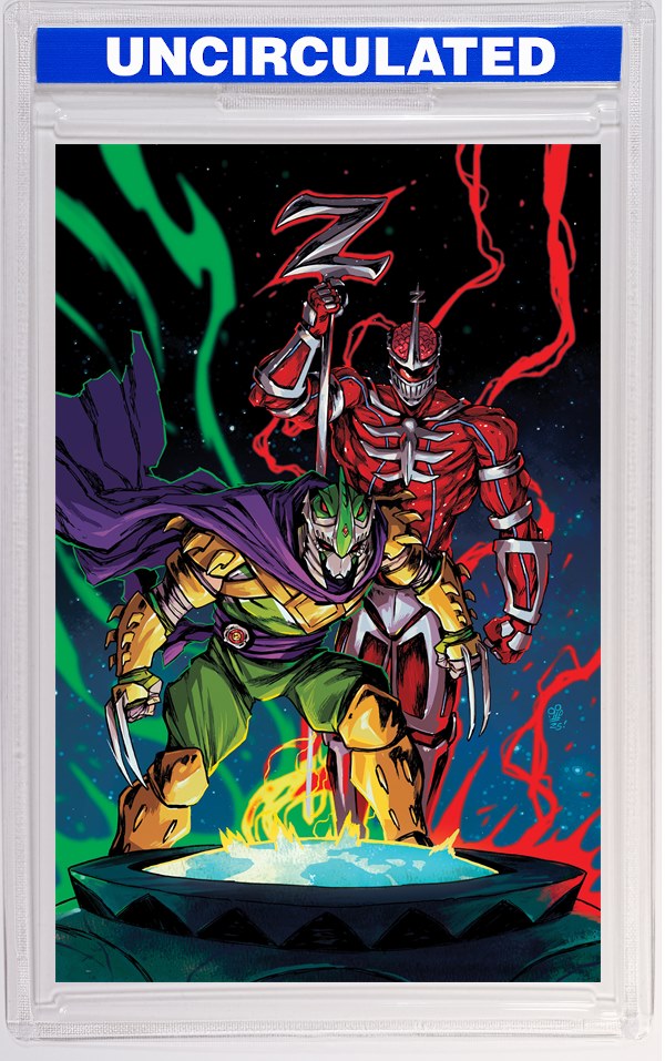 Mighty Morphin Power Rangers/Teenage Mutant Ninja Turtles III #2 I INCV (Full Art, Dialynas)