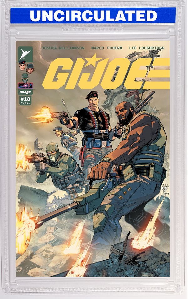 GI Joe #18 CVR E INC Michele Rubini & Romulo Fajardo Jr VAR