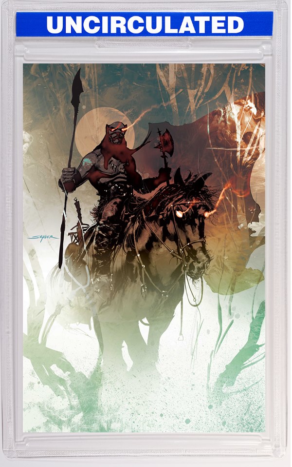 Fire And Ice Darkwolf #2 CVR I INC Stuart Sayger Virgin VAR