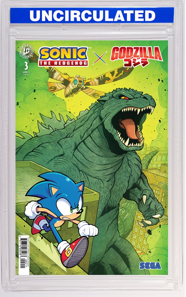 Sonic The Hedgehog X Godzilla #3 Cover A (Lawrence)