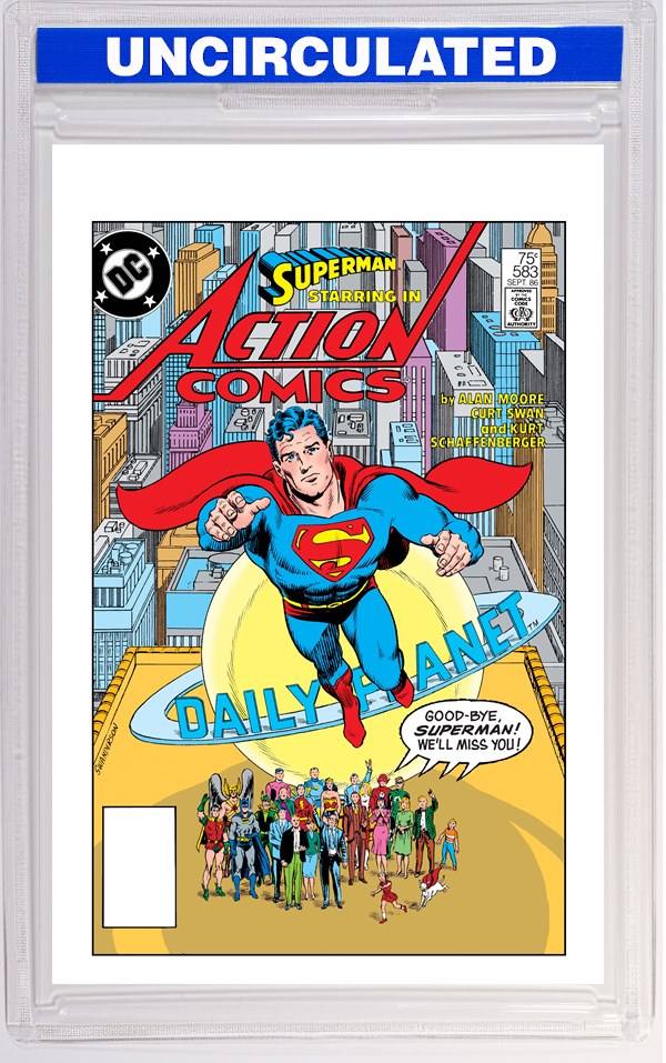 Action Comics #583 Facsimile Edition CVR A Curt Swan (Whatever Happened To The Man Of Tomorrow Part 2 Of 2)