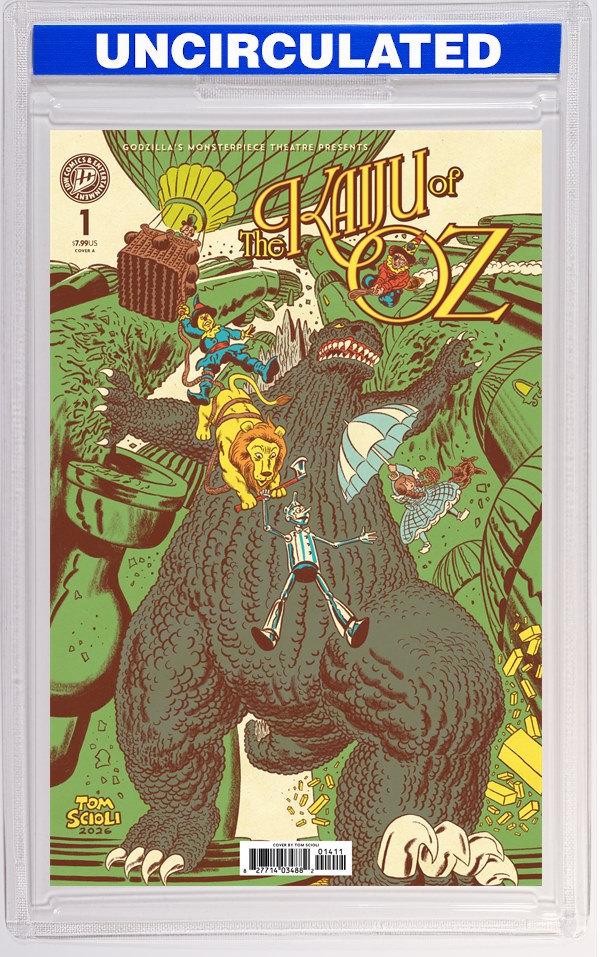 Godzilla’s Monsterpiece Theatre Presents: The Kaiju Of Oz Cover A (Scioli)