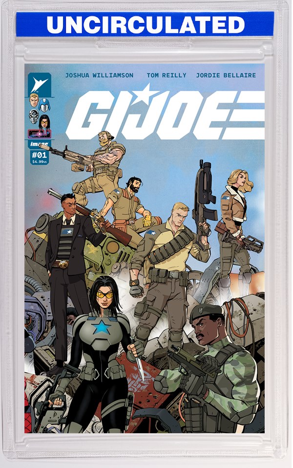 GI Joe #1 CVR P Tom Reilly Wraparound Foil VAR