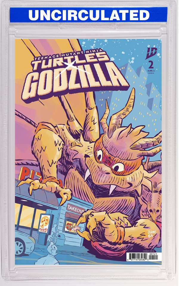 Teenage Mutant Ninja Turtles X Godzilla #2 Variant B (Ba)