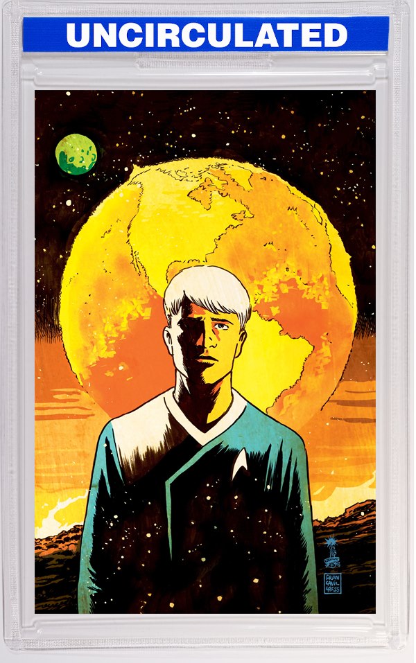 Star Trek: The Last Starship #4 Variant RI (Francavilla Full Art)