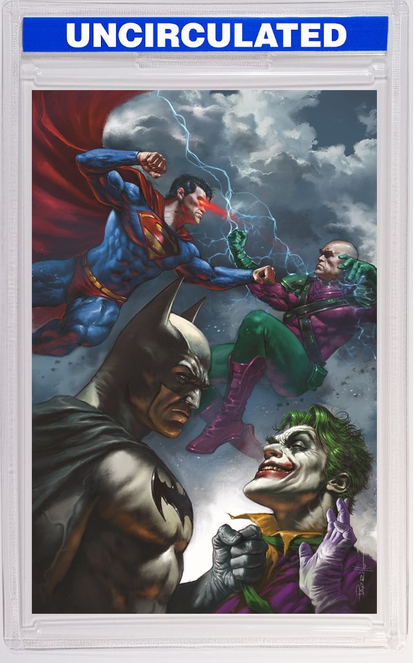 Batman Superman Worlds Finest #39 CVR B Lucio Parrillo Card Stock VAR (We Are Yesterday)