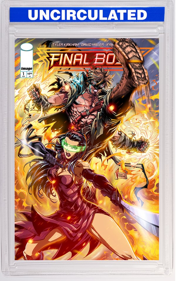 Final Boss #1 CVR B V Ken Marion VAR (MR)