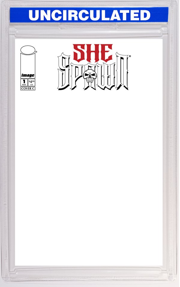 Shespawn #1 (Of 5) CVR C Blank Sketch VAR