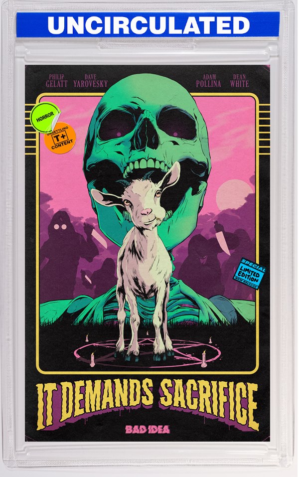 It Demands Sacrifice #1 (Of 4) CVR F INC Flops Retro VAR