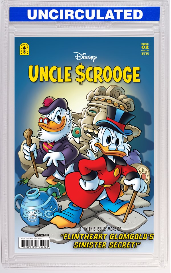 Uncle Scrooge Flintheart Glomgolds Sinister Secret #2 (Of 3) CVR B Alessandro Perina VAR