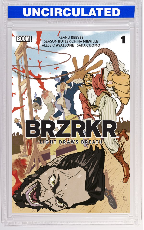 BRZRKR: Light Draws Breath #1 D Foil Variant (Full Art, Wimberly)