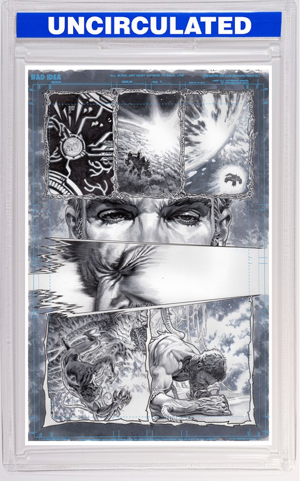 Olympus Saga Megalith #1 (Of 4) CVR AC Lewis Larosa Original Art Edition 26 VAR