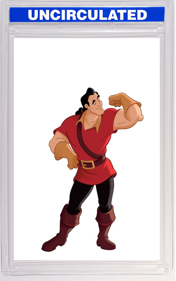 Disney Villains Gaston #3 CVR G INC Animation Art Virgin VAR